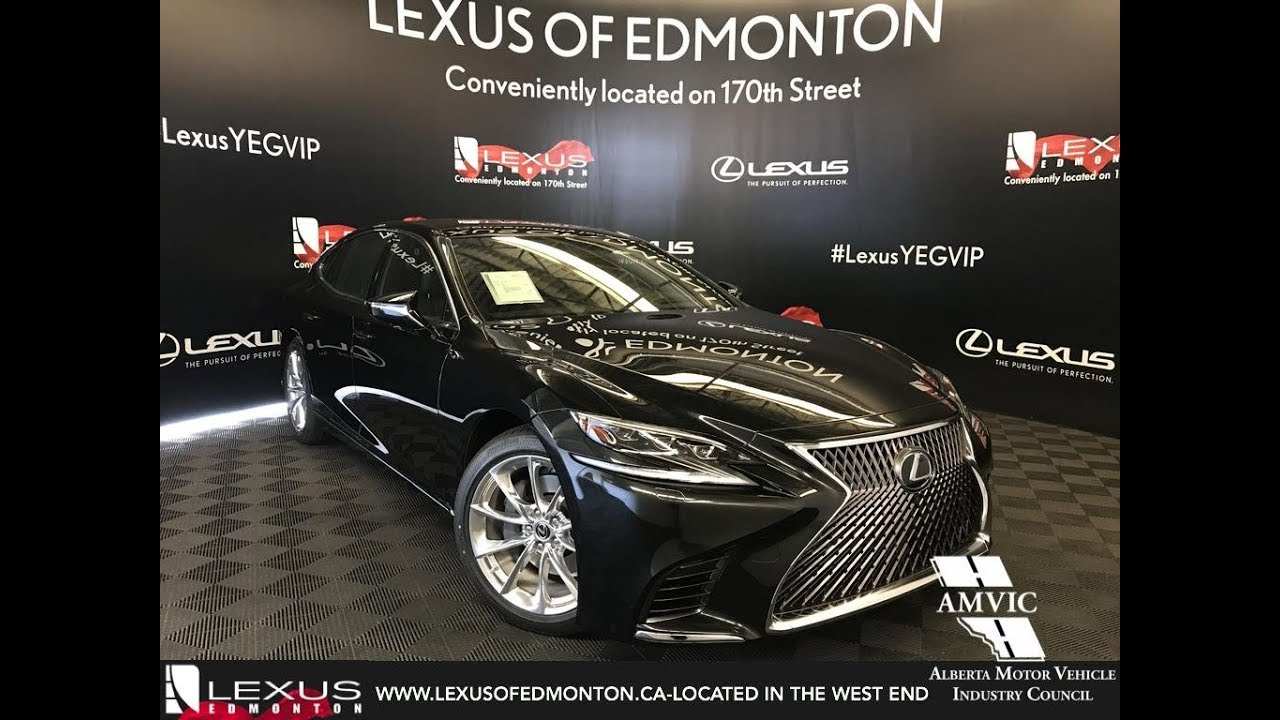 Обзор комплектации Lexus LS 500 Executive Package 2018 года.
