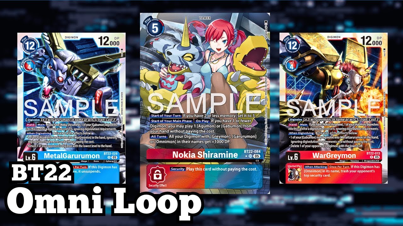 Is Omnimon Finally Top Tier Now? - BT22 Deck Profile