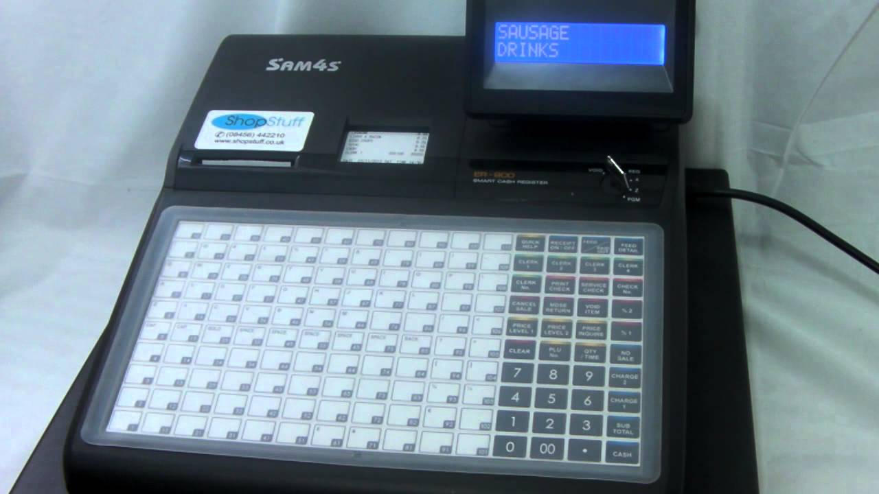 How To Change Product PLU Preset Description / Name On Sam4s ER900 / ER920 / ER925 / ER940 / ER945