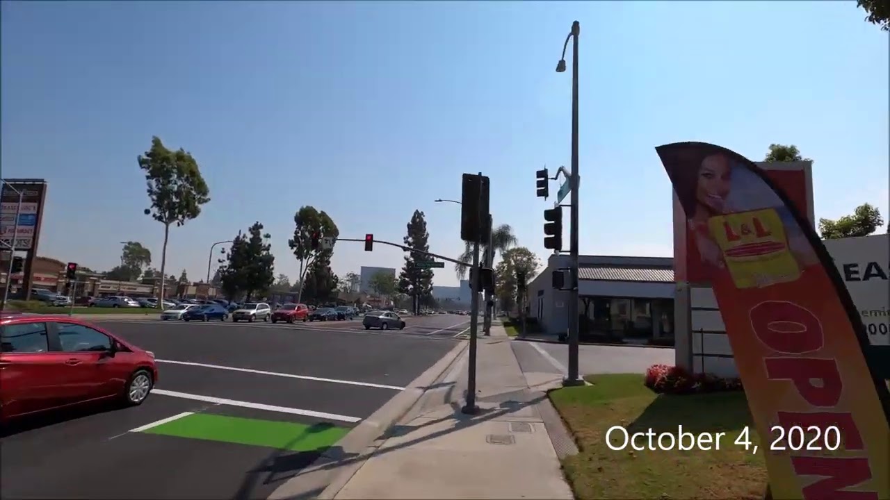 Tour Bristol street, Santa Ana  My childhood town!