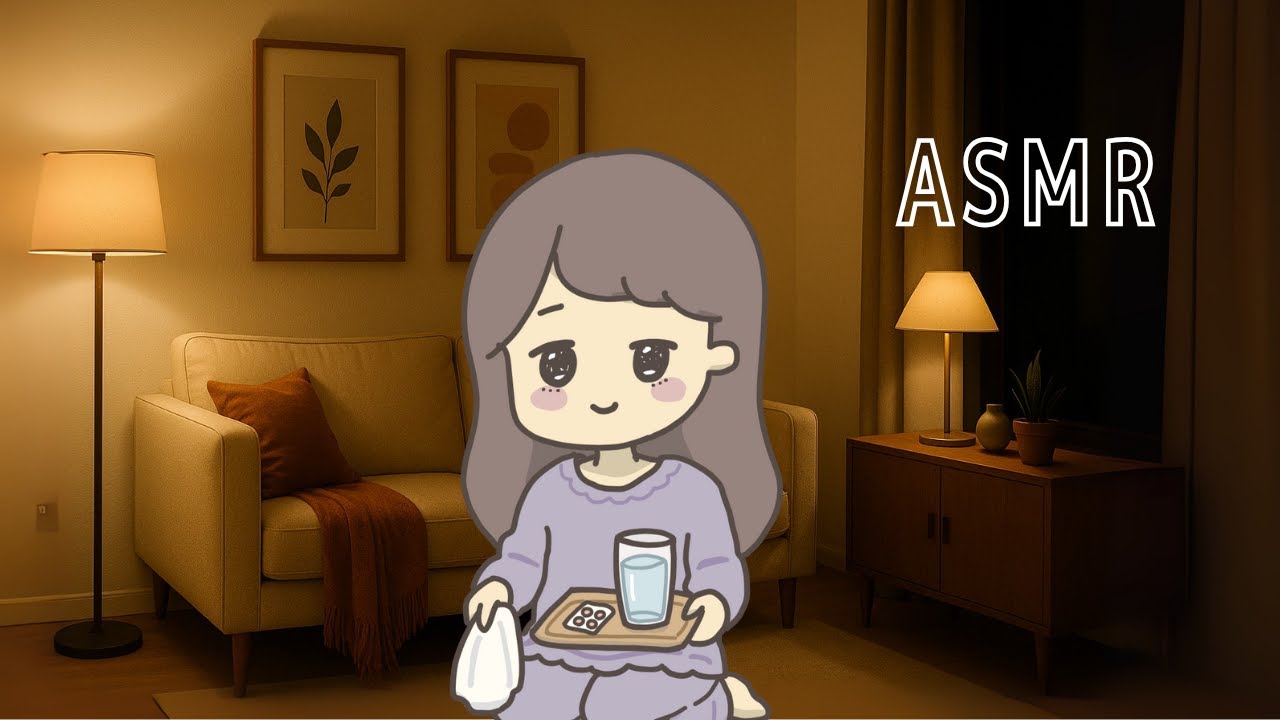 ASMR 体調が悪いあなたを優しくケアする無職🤧❤️‍🩹（看病ロールプレイ/小声）