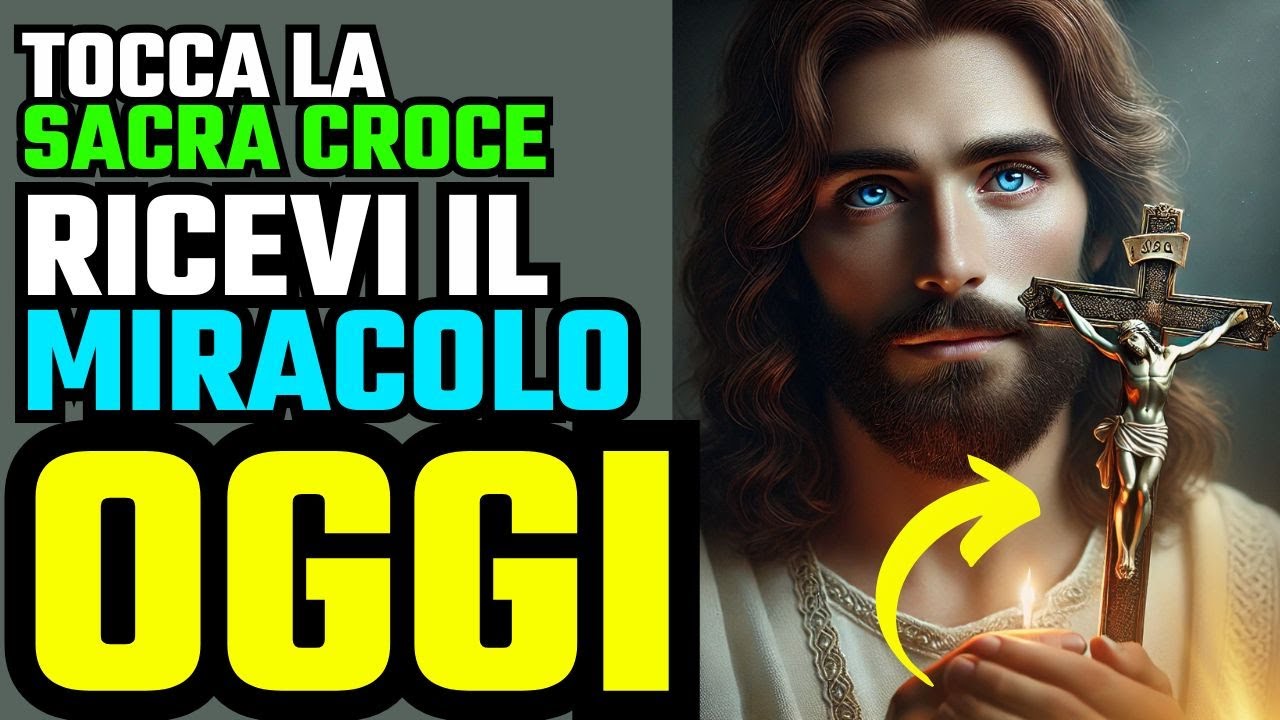 🔴  RICEVI IL TUO MIRACOLO ORA! UNA PREGHIERA POTENTE PER TE! 🔴 Preghiera del giorno