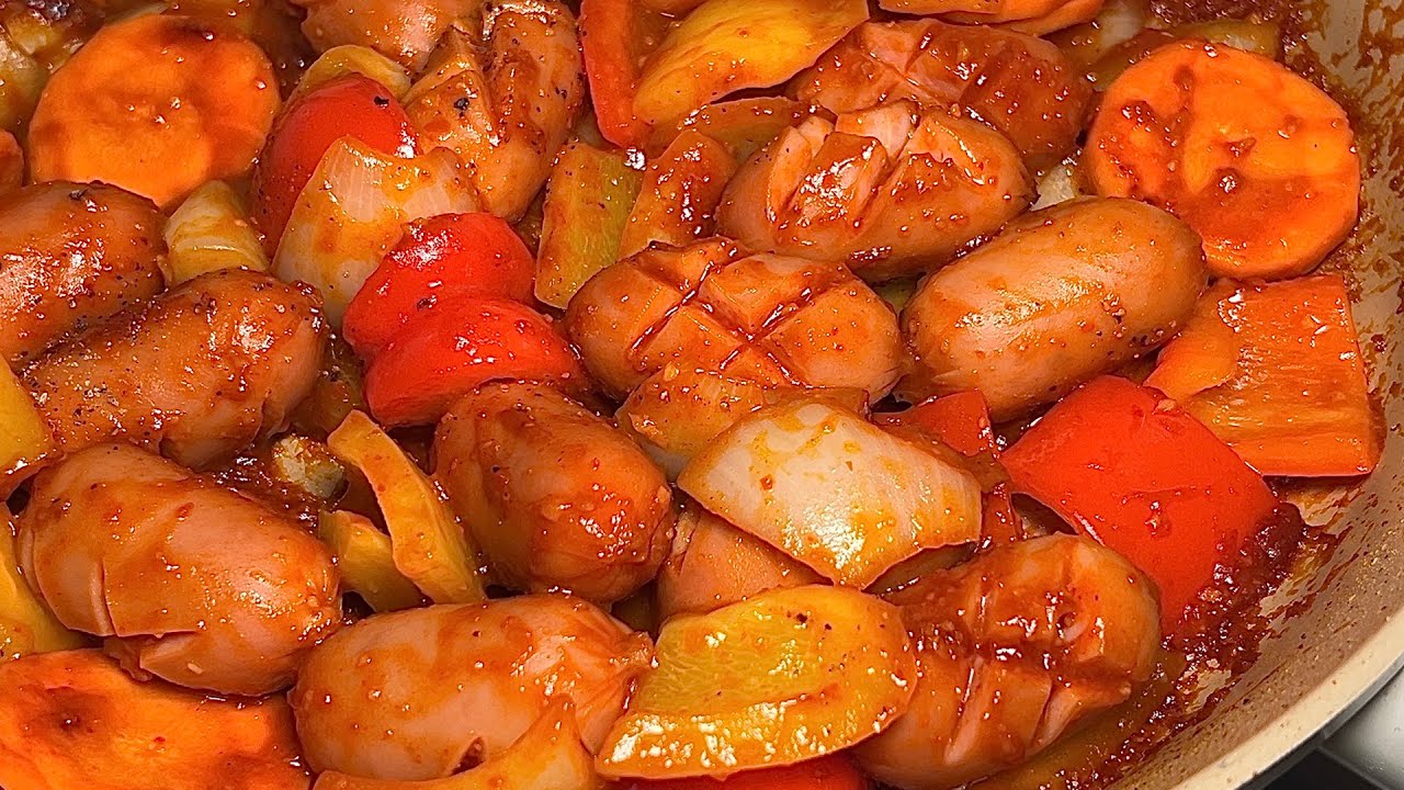 소시지 야채볶음 | 알싸한 비법을 더한 밥도둑🍚 (a.k.a 쏘야)