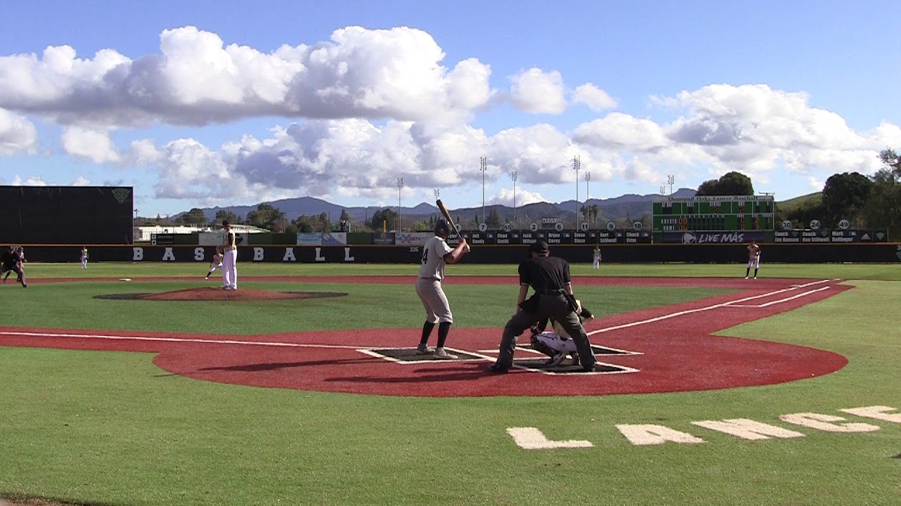 Thousand Oaks High School Varsity Baseball - Blake Reilly - 14 Strikeouts - 2-9-2019