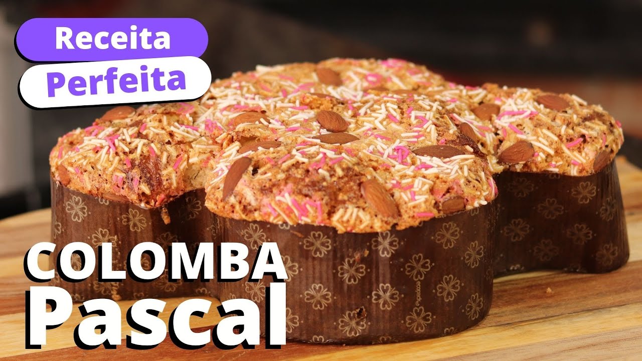 COLOMBA PASCAL TRADICIONAL | Faça em casa na Páscoa #pascoa