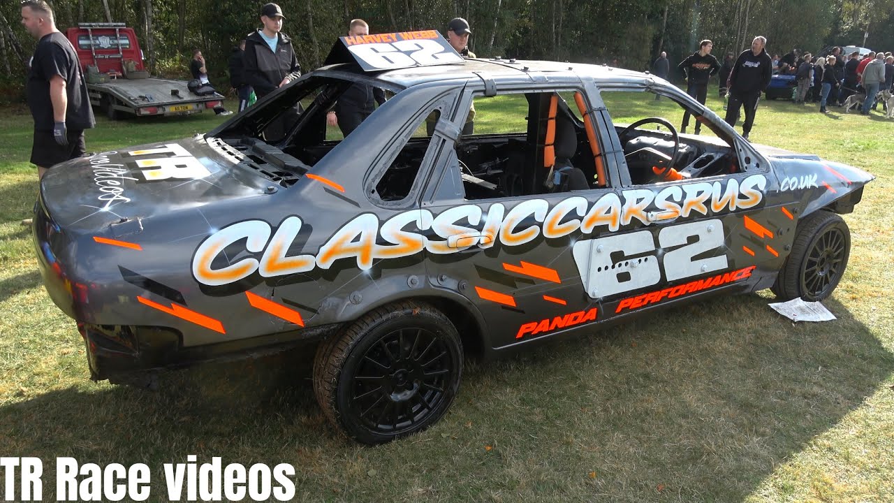 Onboard with #62 Harvey Webb - Unlimited National Banger World Final 2024 Ipswich