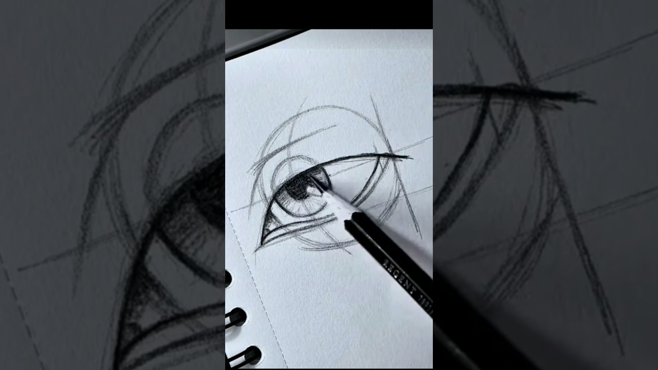 How to draw a eye 👁️