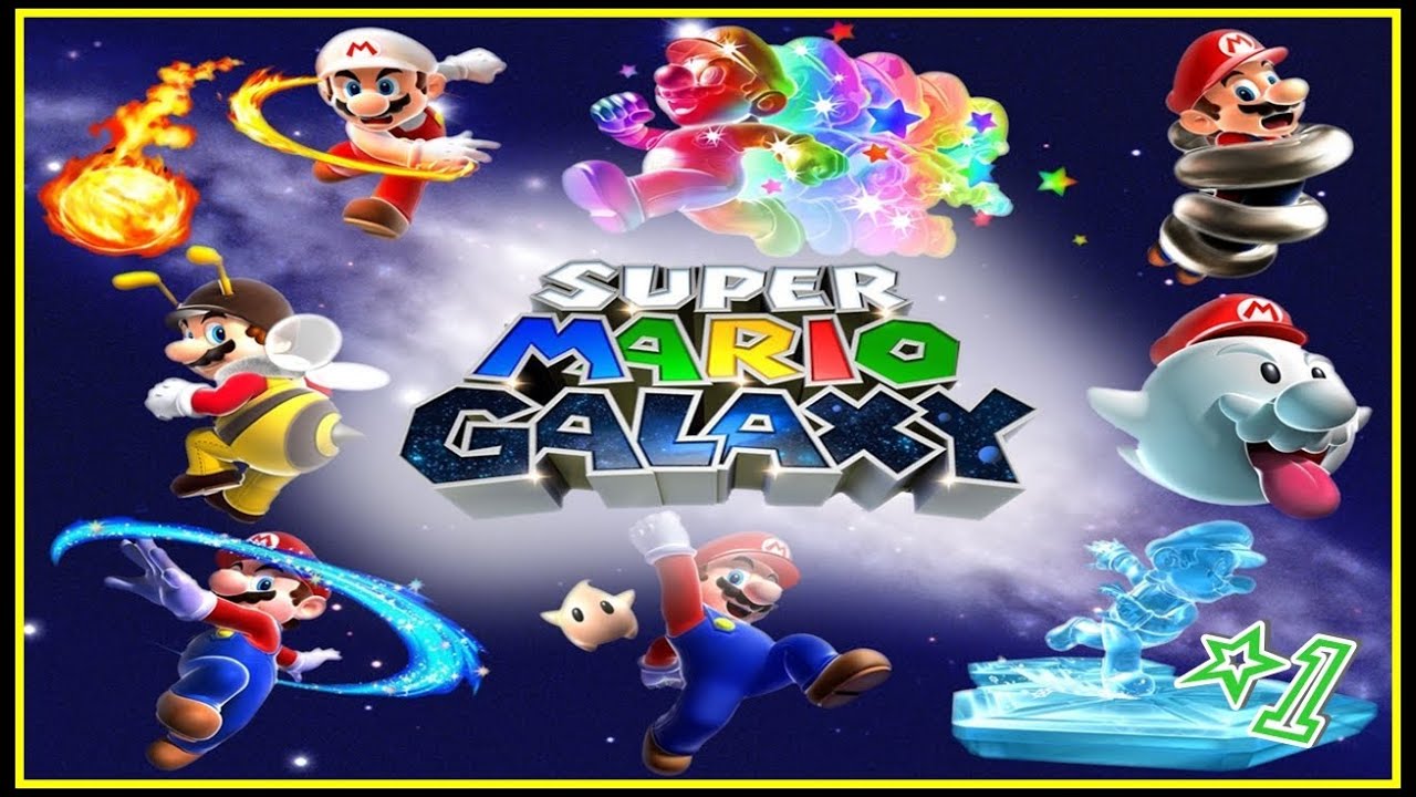 Wii Super Mario Galaxy | 1: Nuestra primera Maxiestrella