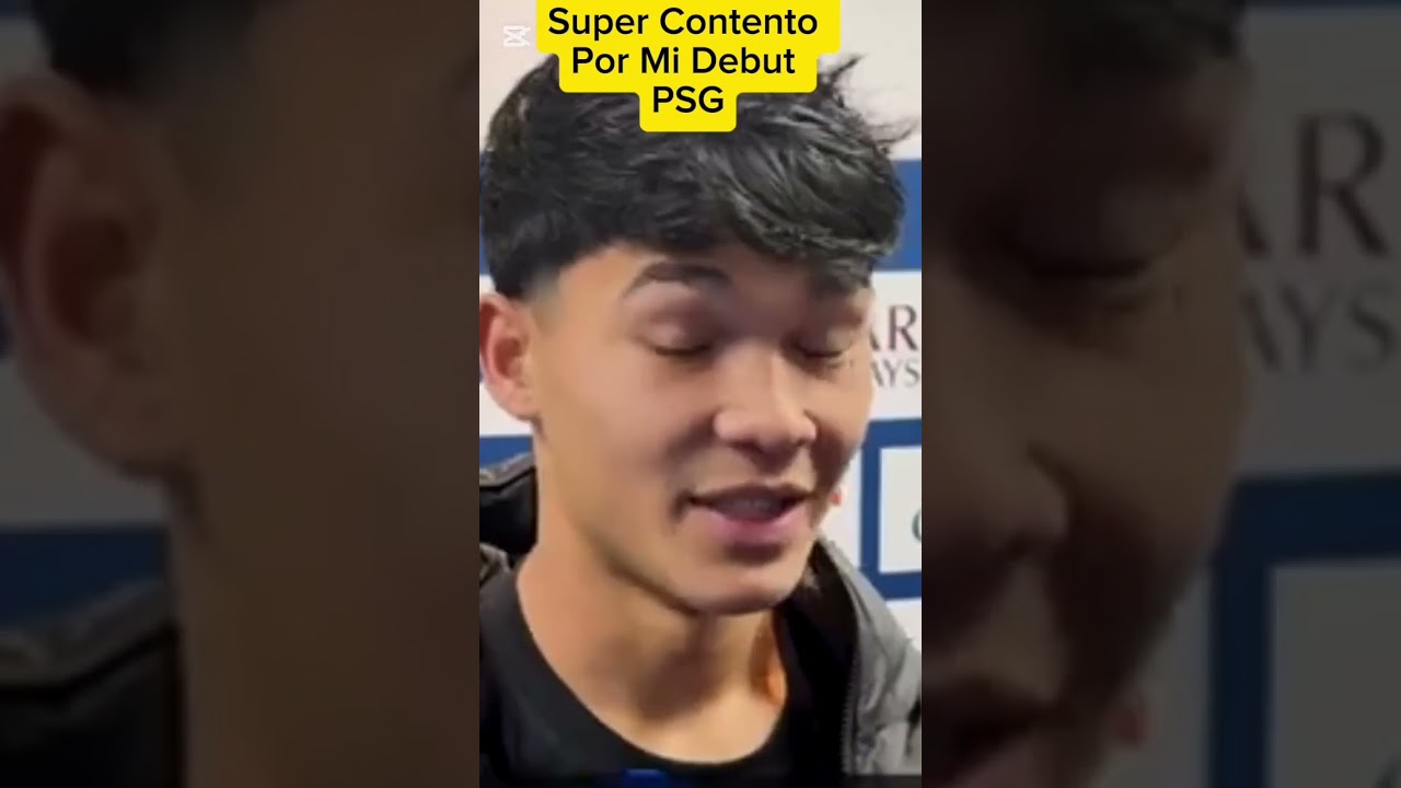 🔥 Reacci&oacute;n de Dro Fern&aacute;ndez tras su debut con el PSG 🗣️🎉#Dro #DroFernandez #PSG