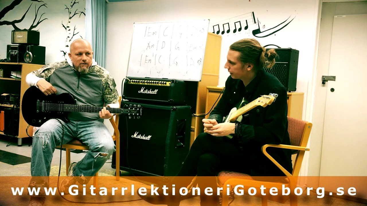 Gitarrlektioner i G&ouml;teborg  - Hur Du F&aring;r Mer Koll P&aring; Str&auml;ngarna N&auml;r Du L&auml;r Dig Spela Gitarr