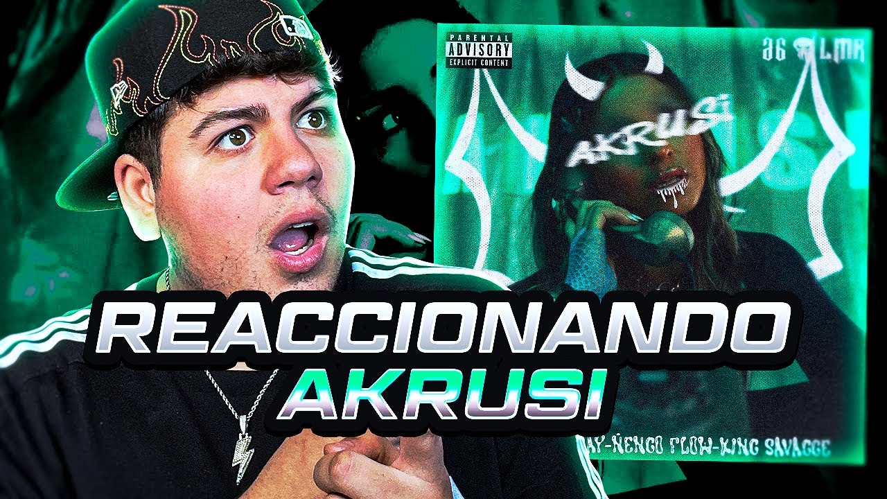 TREMENDO JUNTE!! REACCIÓN a HADES 66, Ñengo Flow, Brray, King Savagge - AKrusi (Video Oficial)