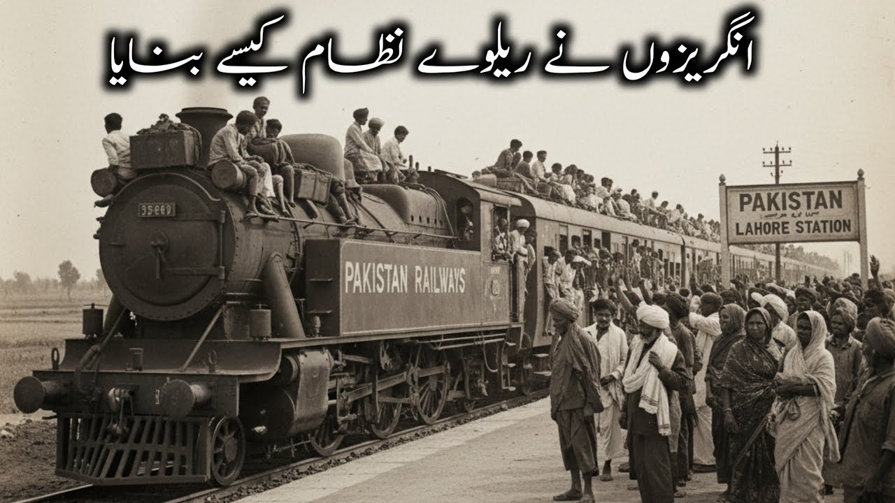  انگریزوں نے ریلوے نظام کیسے بنایا|Urdo Story | novel story | kandhro 