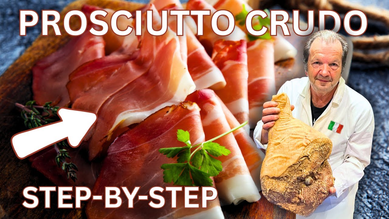 Step-by-step | How to Prepare Prosciutto Crudo | Traditional Way | First stage