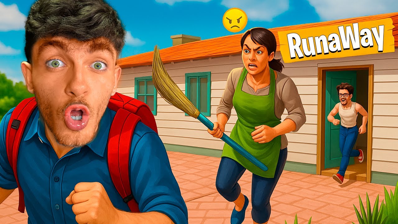 ESTOU FUGINDO DOS PIORES PAIS DO MUNDO! (School Boy Runaway)