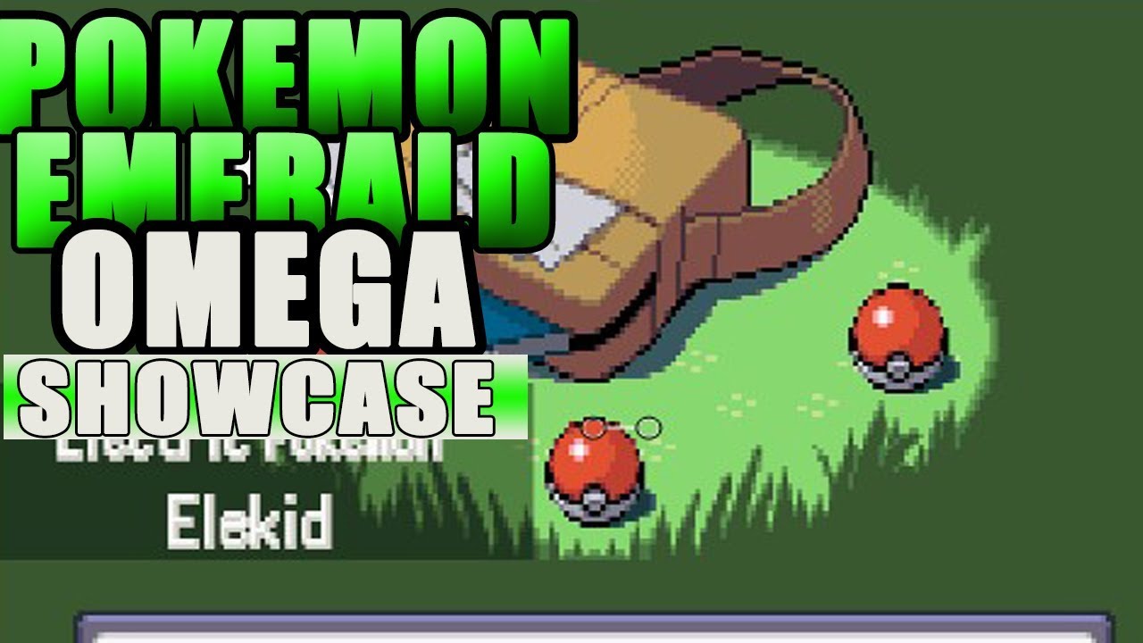Pokemon Emerald Omega ROM HACK SHOWCASE * GBA ROM HACK 2017 *