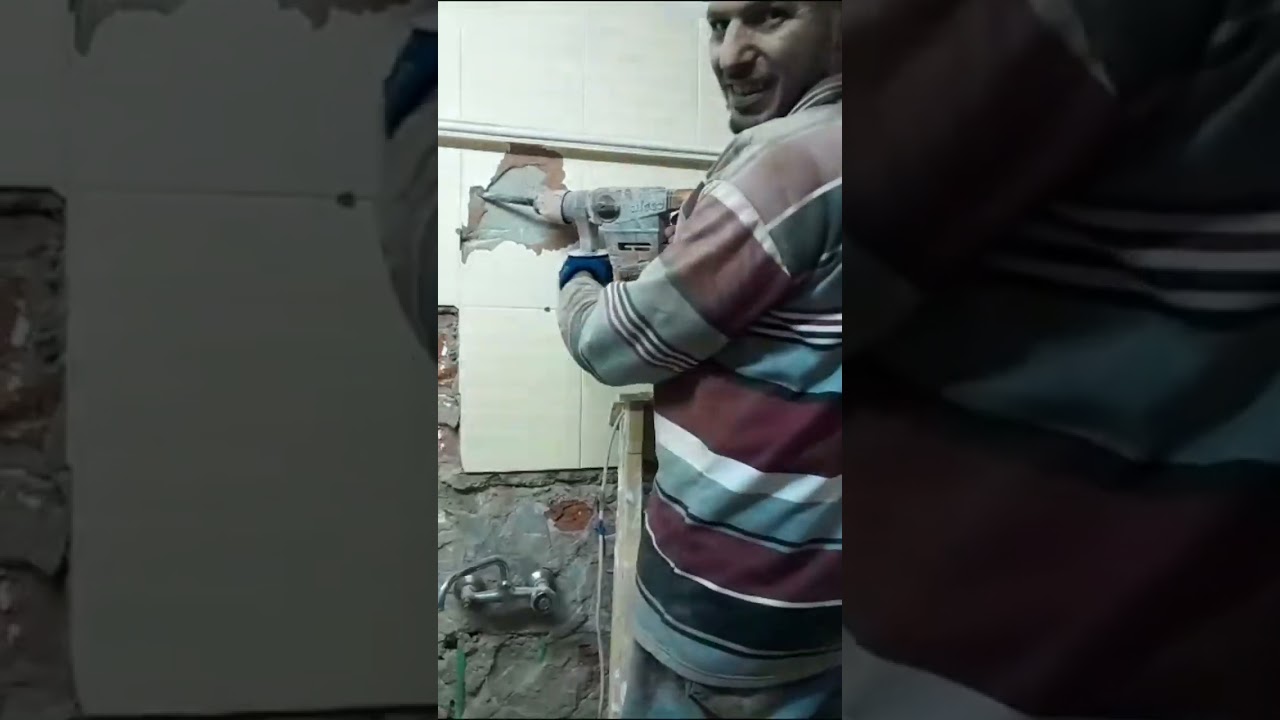 تكسير سيراميك مطبخ