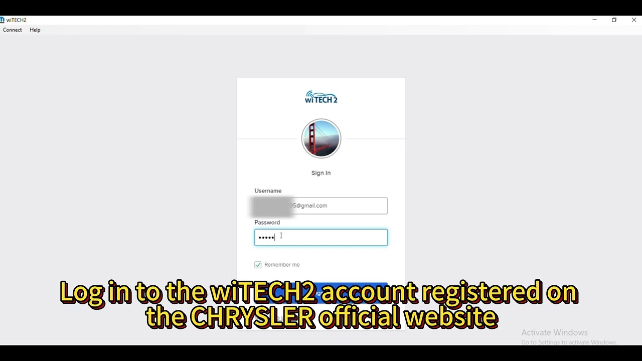Chrysler OEM Software with RLink J2534 Connection Instructions