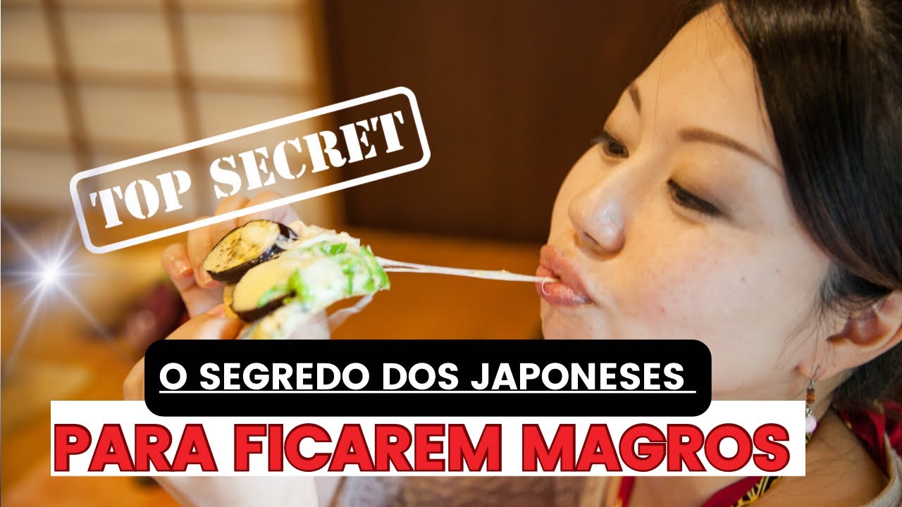 O Segredo dos japoneses para ficarem magros! Como emagrecer comendo arroz?!