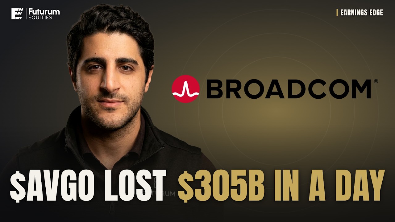 Компания Broadcom (AVGO) потеряла 350 миллиардов долларов за один день. Прогноз не опровергнут.