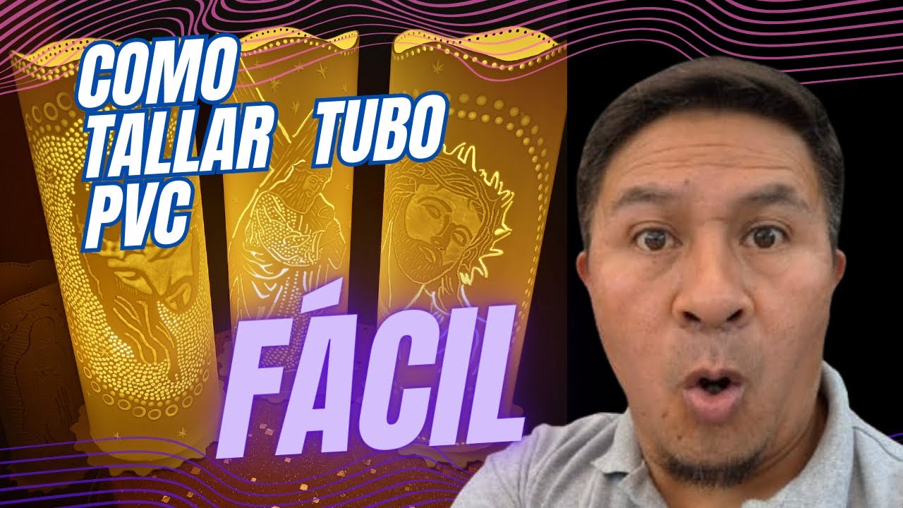 ✨ “Cómo tallar tubos de PVC y convertirlos en lámparas increíbles | Paso a paso desde casa”