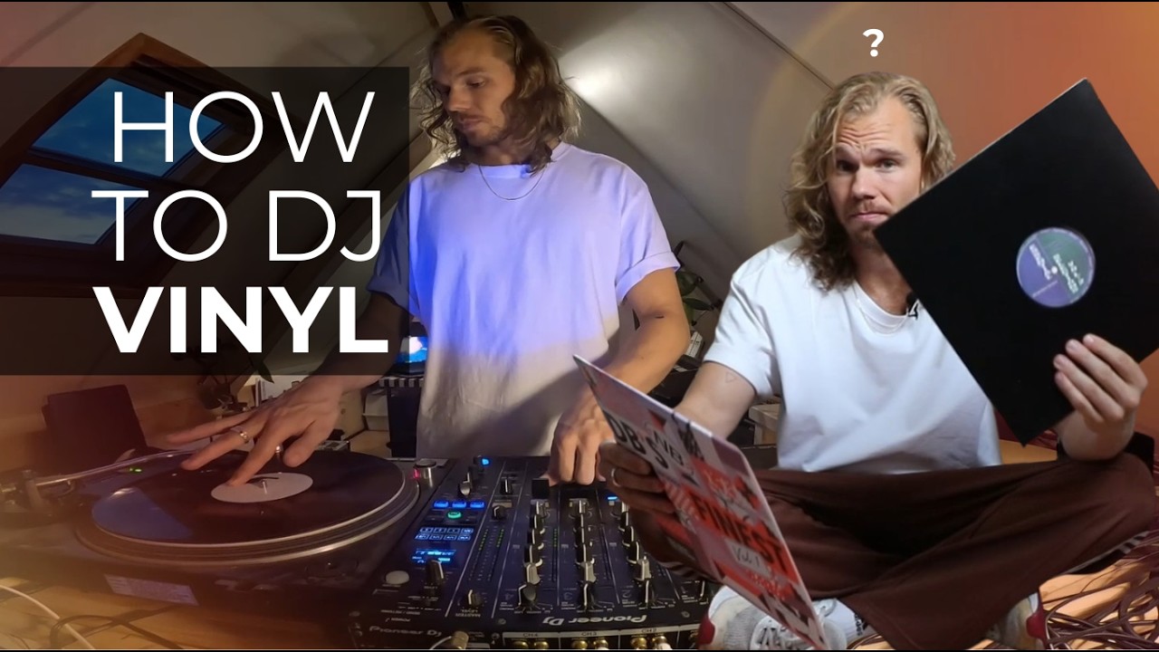 DJing on vinyl: How to beatmatch (2 techniques!)