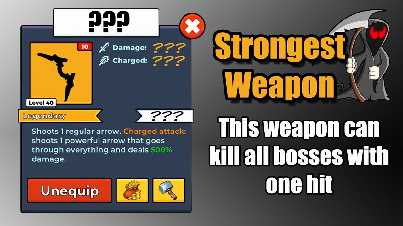 The strongest weapon in the archers 2 game
