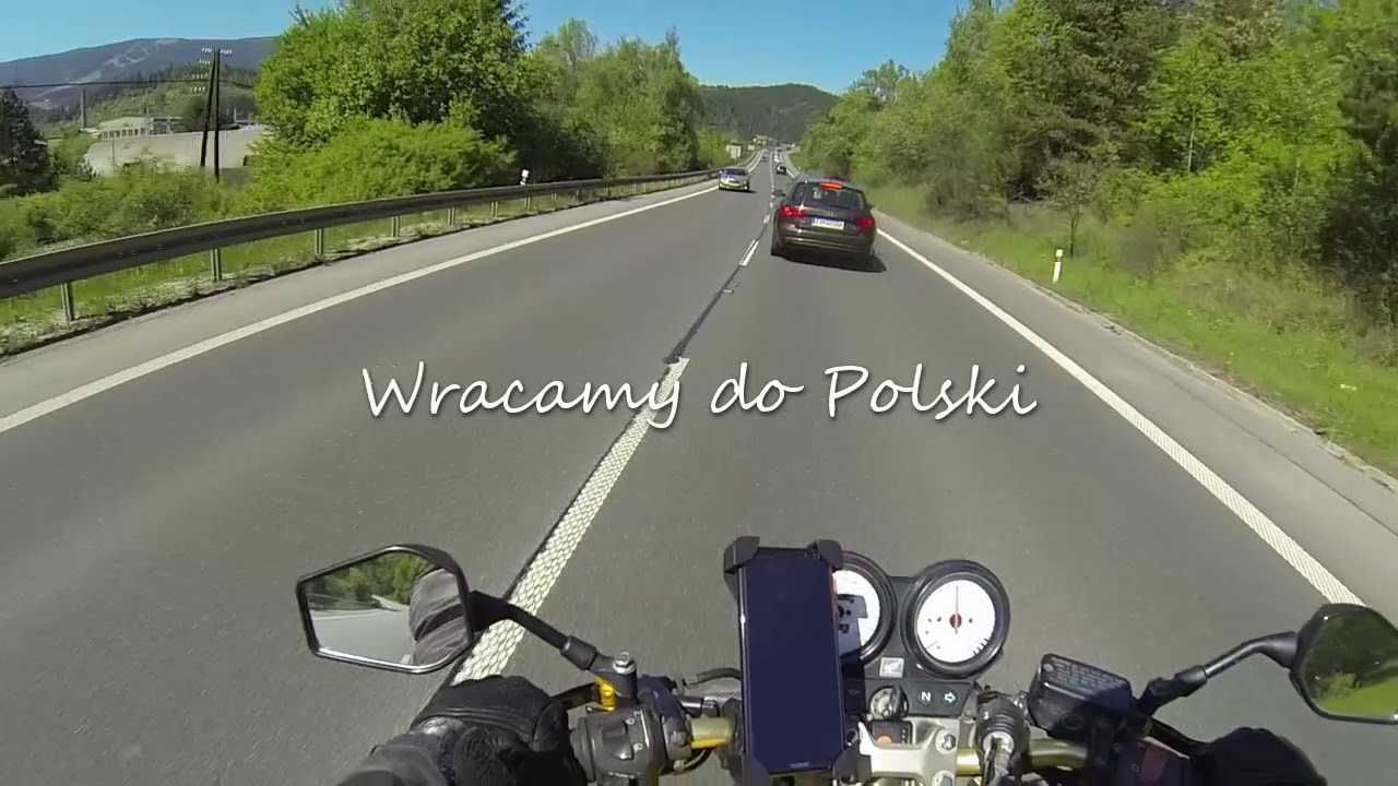 Droga na Słowacje do Sutovo