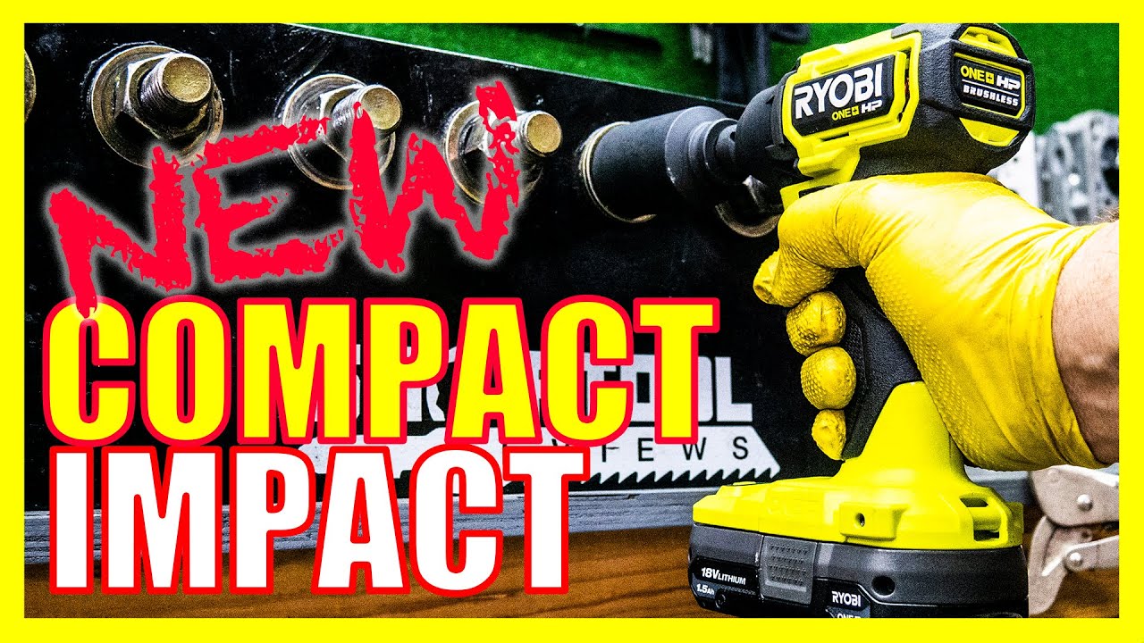 WE GOT IT!! Ryobi HP Compact Impact Wrench - 3/8