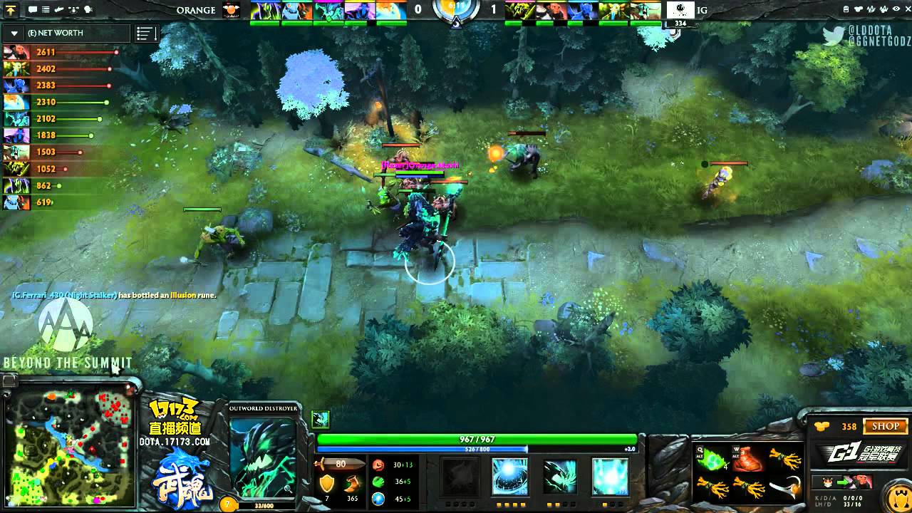 Orange vs iG - Game 3 (G-1 3rd Place Decider)