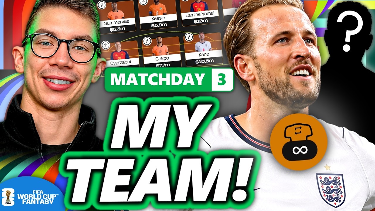 УАЙЛДКАРД АКТИВИРОВАН! МОЙ ОБНОВЛЕННЫЙ СОСТАВ НА 3-Й ТУР В FANTASY ЧЕМПИОНАТА МИРА FIFA 2026!