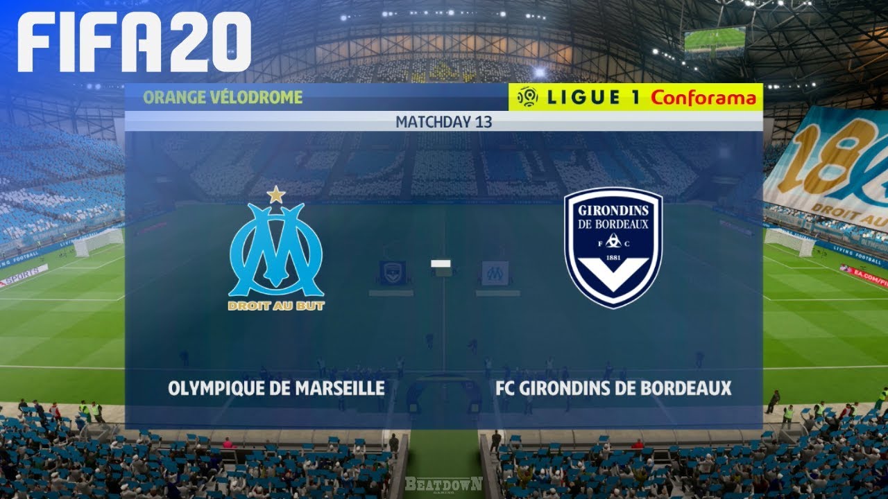 FIFA 20 - Olympique de Marseille vs. Girondins de Bordeaux @ Orange Vélodrome