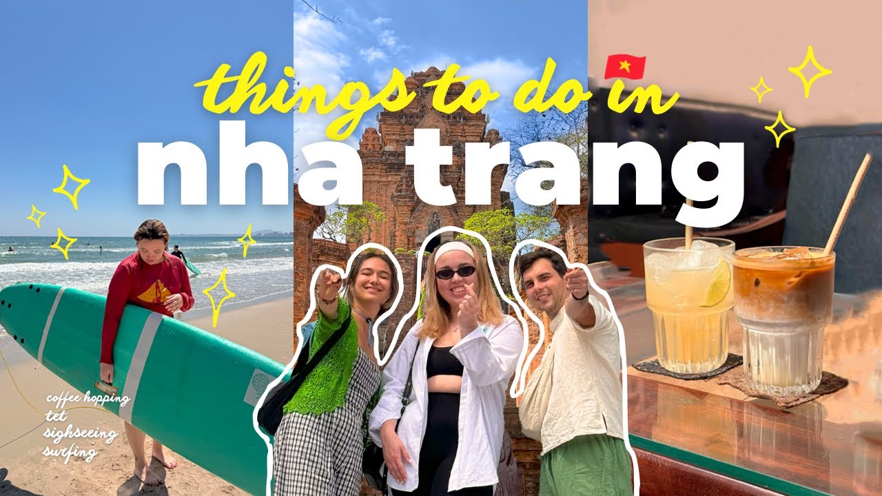 14 дней в Нячанге (видеоблог с ценами) 🇻🇳 куда пойти, еда, серфинг, кофе, тет