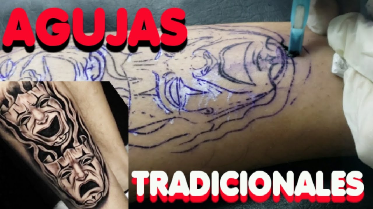 Time Lapse Tattoo - Agujas Tradicionales y maquinas de bobinas