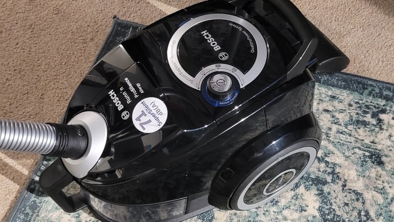 Bosch Runn'n ProSilence allergy Bagless vacuum cleaner