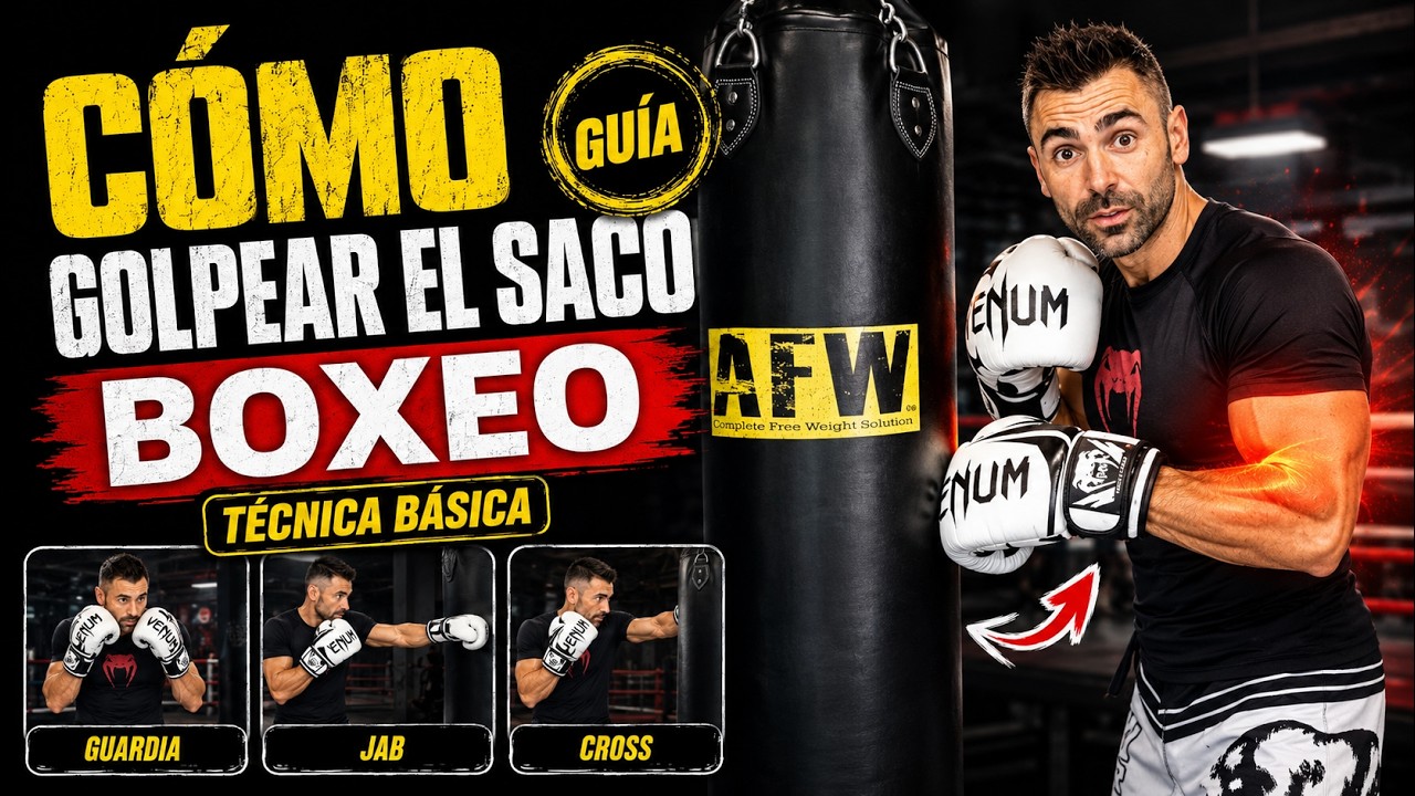 ¿COMO GOLPEAR EL SACO DE BOXEO? || BOXEO 🥊 COMO PEGAR A LA BOLSA
