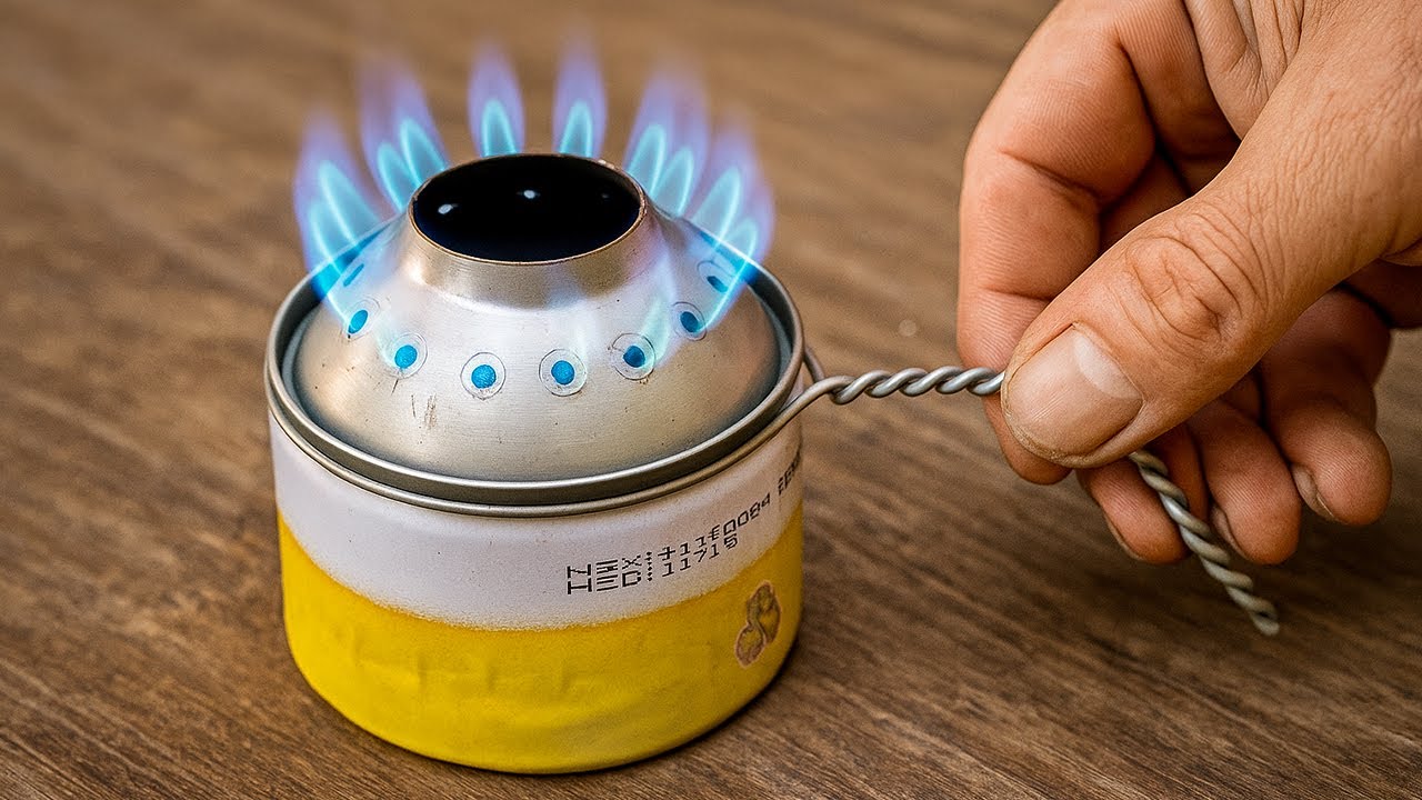 UNLIMITED heat with mini tin stove! 7 free energy ideas!