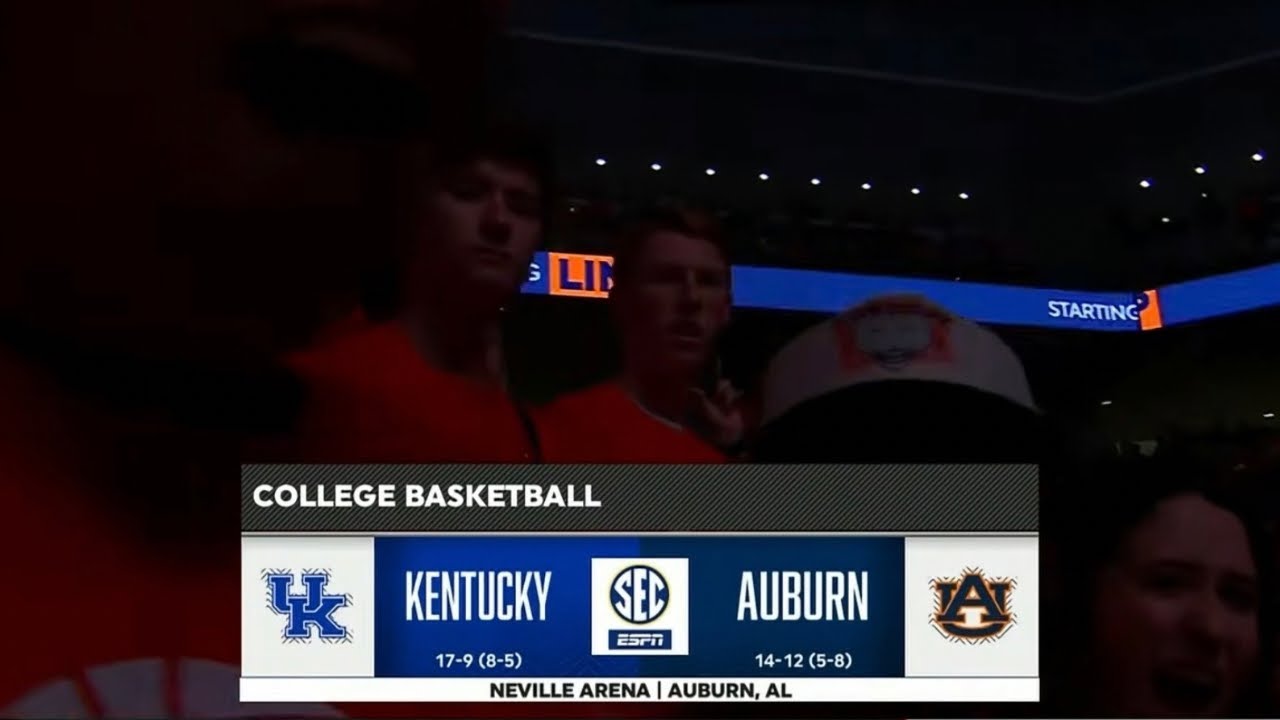 Kentucky vs Auburn Basketball Highlights (2/21/2026)
