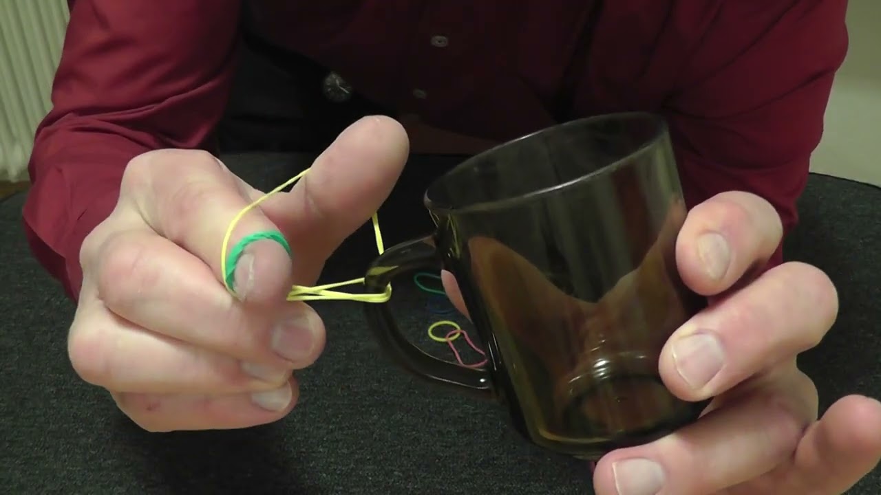 Gu 8   Gummiring durch …… Tassenhenkel / Ring o.ä.
