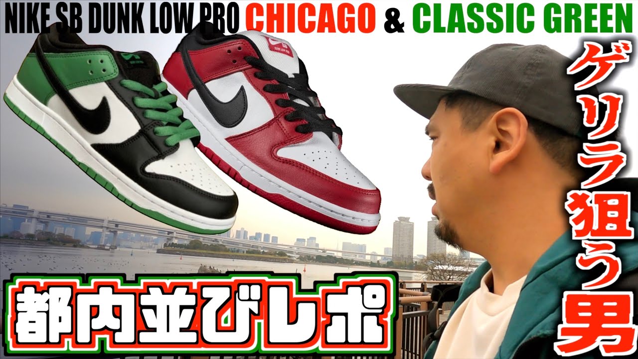 【都内並びレポ】奇跡を起こしたあのゲリラを再び狙う‼︎NIKE SB DUNK LOW PRO 