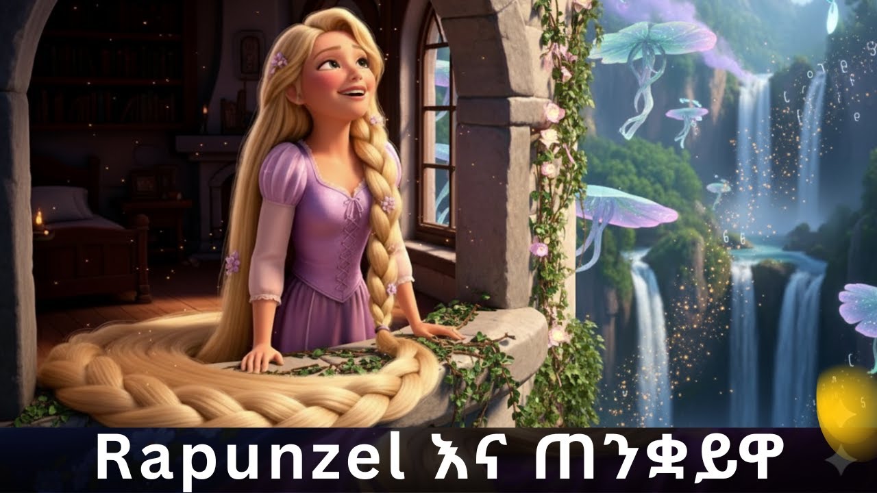 Rapunzel እና ጠንቋይዋ || አማርኛ ተረት ተረት