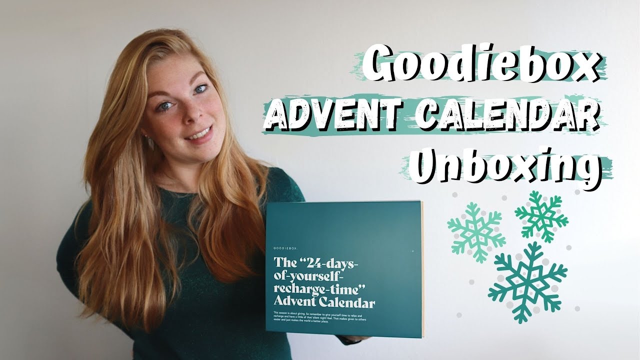 UNBOXING Goodiebox ADVENT CALENDAR [NL 2020] 🎄