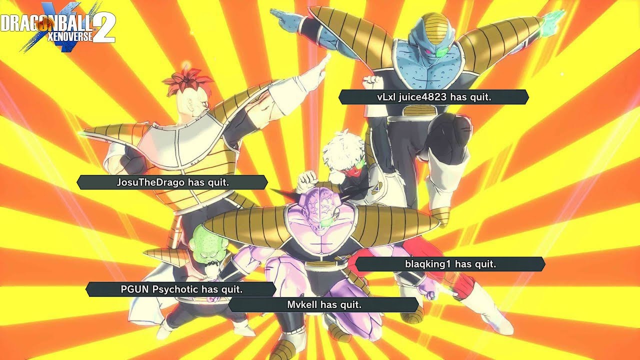 The Ginyu Force Makes You RAGE QUIT! | Dragon Ball Xenoverse 2 | Rage Quit Battles