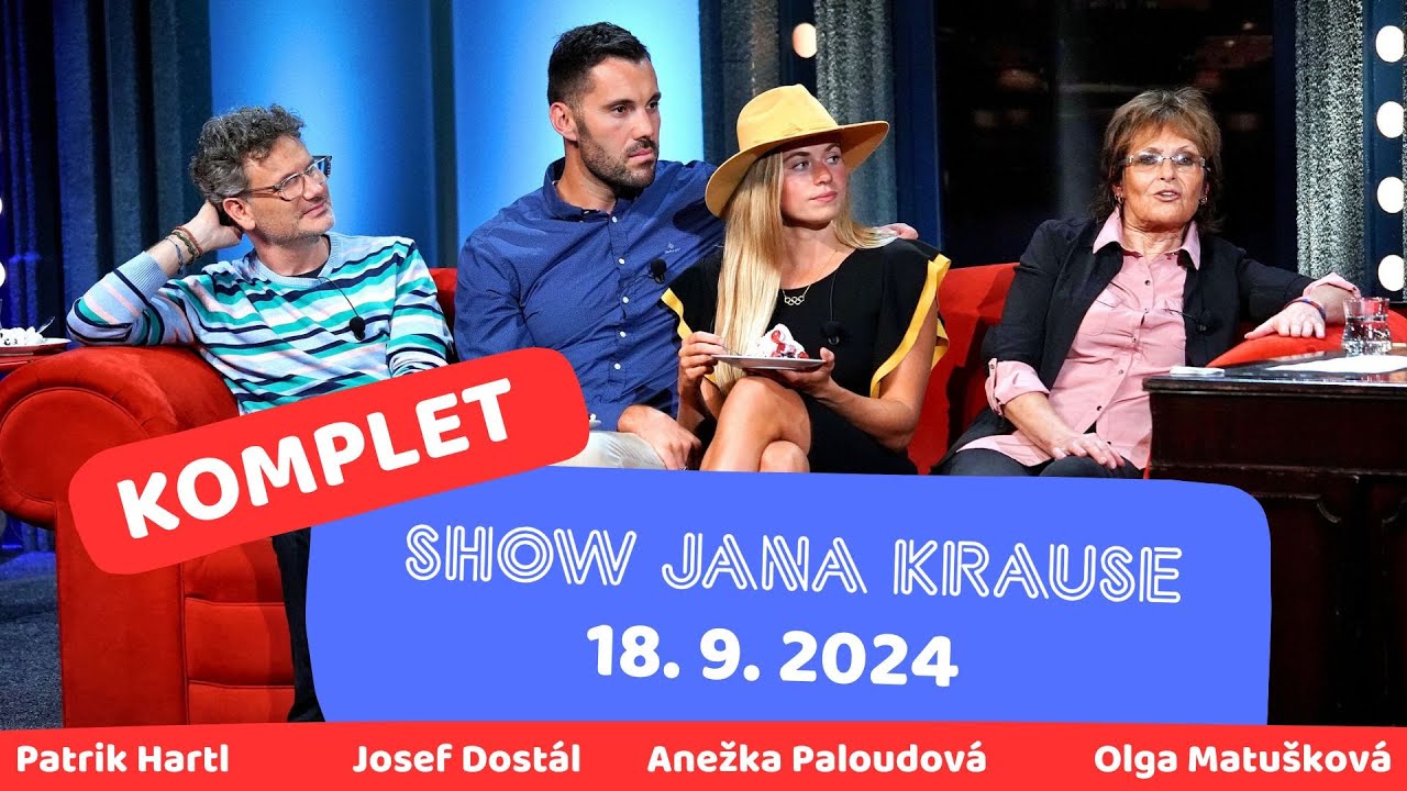 Celý díl - Show Jana Krause 18. 9. 2024