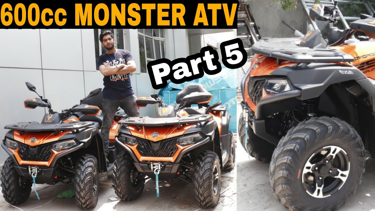 600-кубовый квадроцикл в Индии | Pheonix CF MOTO ATV | SUPER ATV | Рынок дешёвых квадроциклов | E...