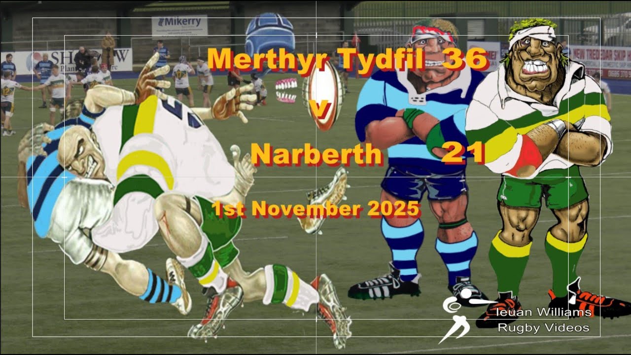 Merthyr R.F.C. v Narberth R.F.C. 1st November 2025
