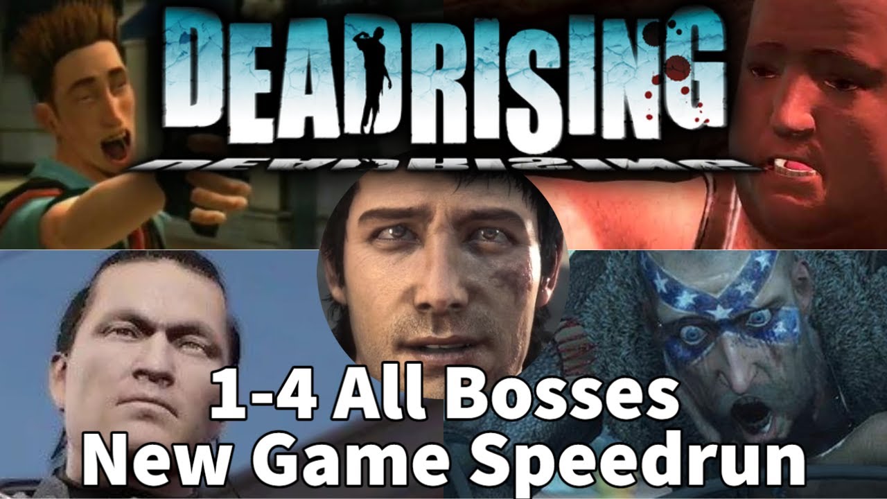 Dead Rising 1-4 All Bosses New Game Speedrun Marathon in 8:32:36