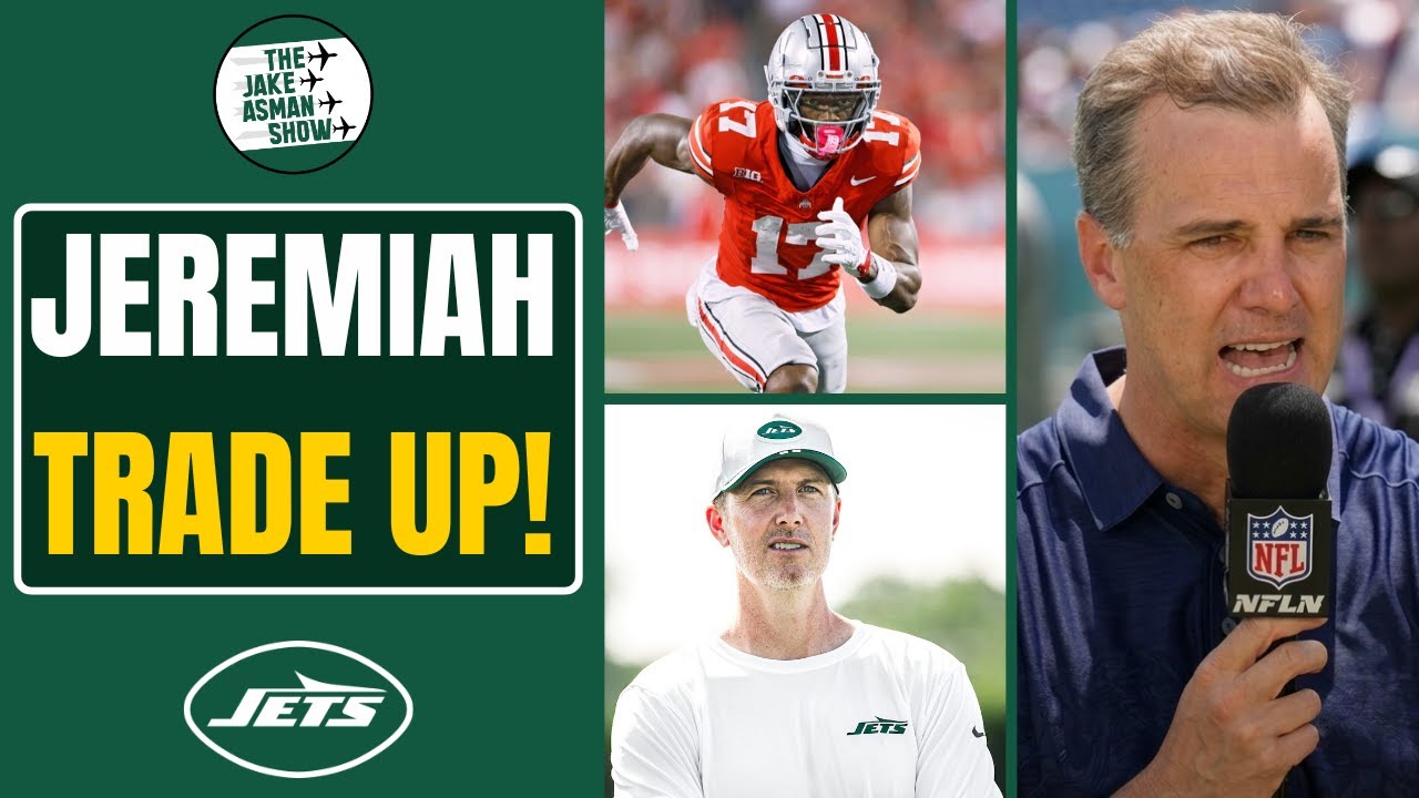 Jets BLOCKBUSTER Trade Up for Carnell Tate?! Daniel Jeremiah Mock SHOCKER