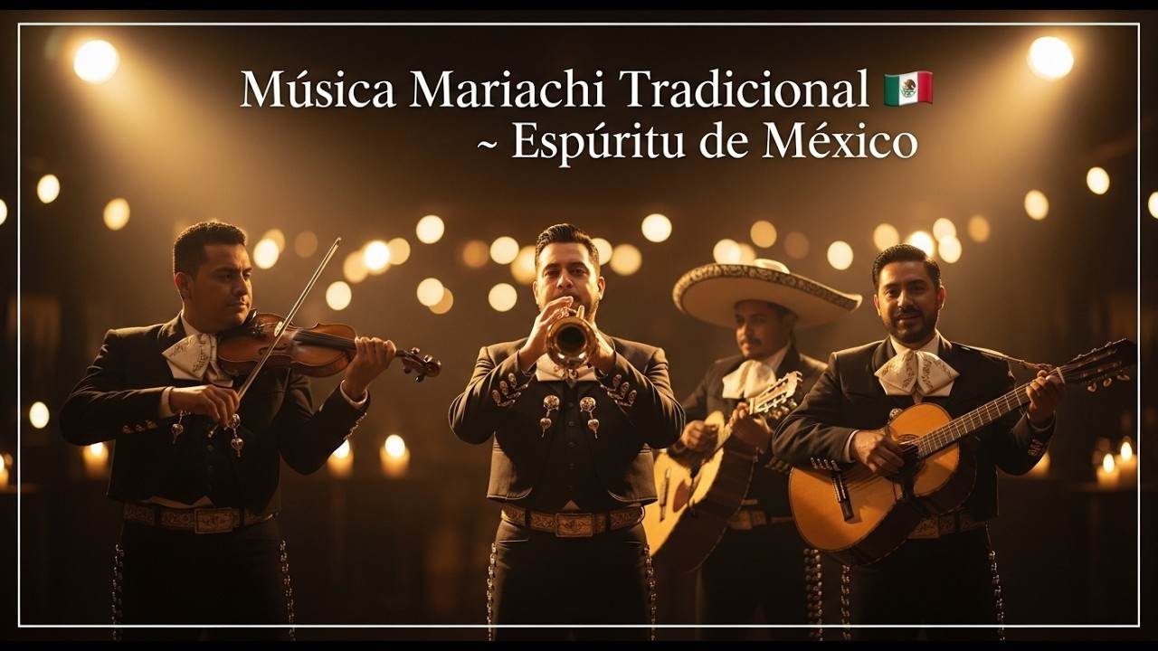 Vibras Positivas y Cultura Mexicana 🇲🇽 Mariachi Instrumental Música Mexicana para la Calma
