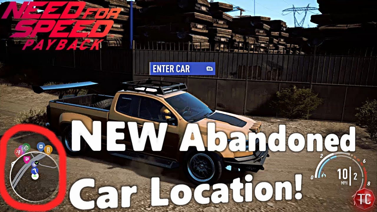 Need For Speed Payback: NEW ABANDONED CAR LOCATION! EASY!