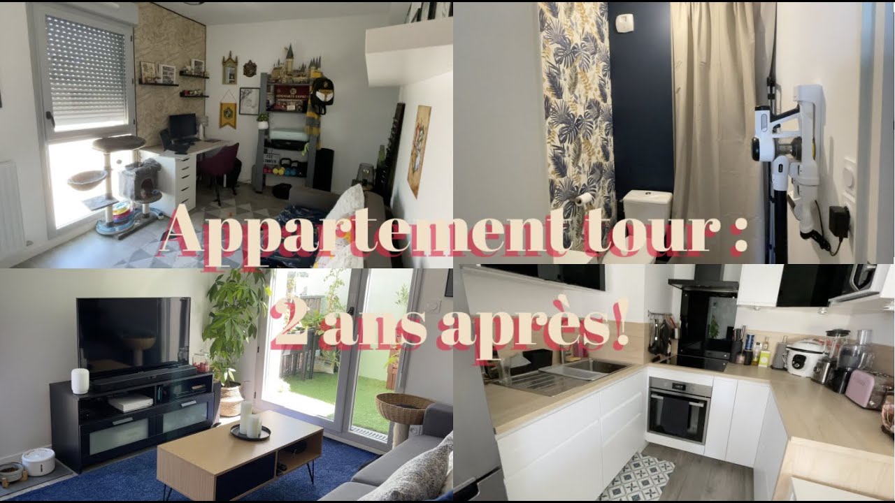 Appartement tour T3: 2 ans après!